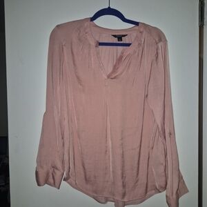 Simply Vera Vera Wang Blush Pink Blouse